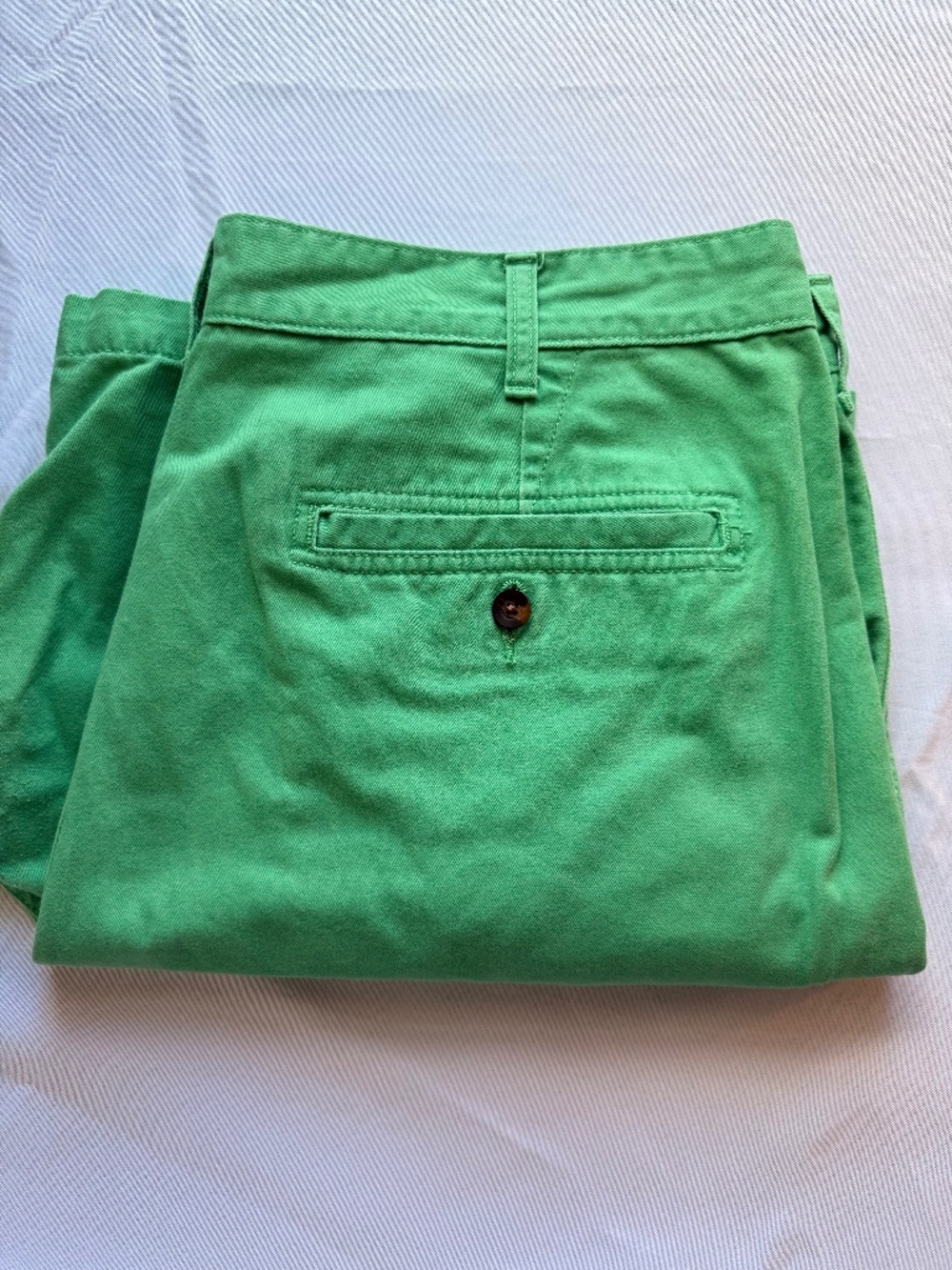 Faded Glory Green Cotton Casual Shorts Mens Size 42